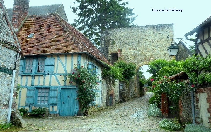 Une rue de Gerberoy 