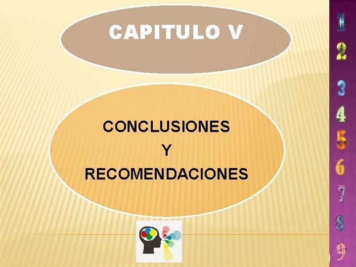 CAPITULO V CONCLUSIONES Y RECOMENDACIONES 