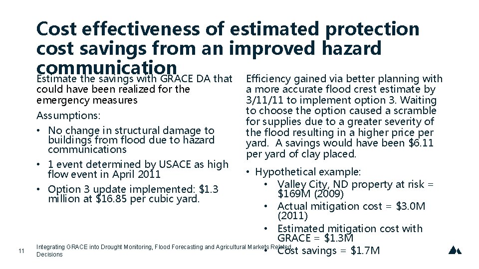 Cost effectiveness of estimated protection cost savings from an improved hazard communication Estimate the