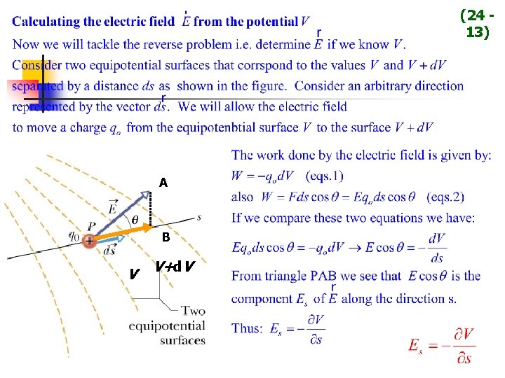 (24 13) A B V V+d. V 