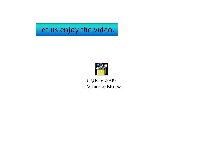 Let us enjoy the video. 