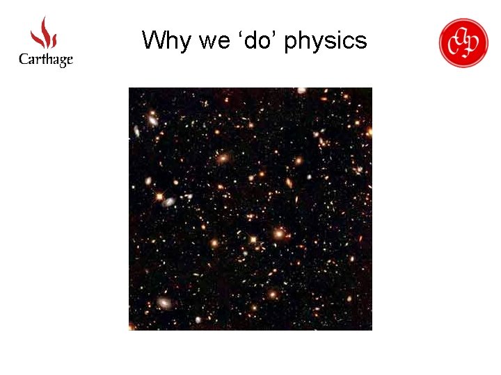 Why we ‘do’ physics 