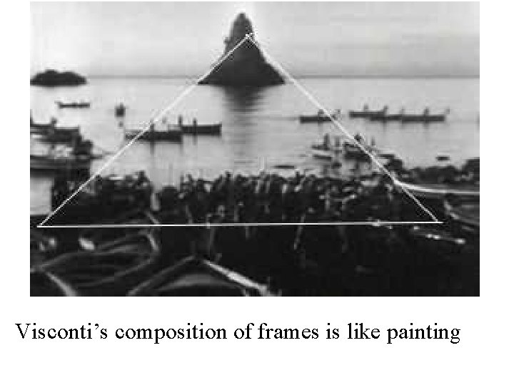 Visconti’s composition of frames is like painting 