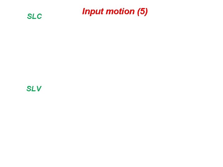 SLC SLV Input motion (5) 