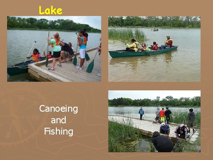 Lake Canoeing and Fishing 