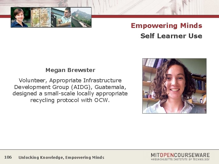 Empowering Minds Self Learner Use Megan Brewster Volunteer, Appropriate Infrastructure Development Group (AIDG), Guatemala,