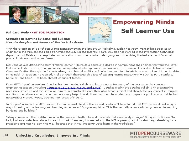Empowering Minds Full Case Study - NOT FOR PROJECTION Self Learner Use Grounded in