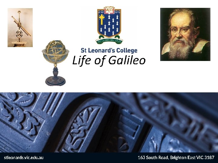 Life of Galileo 