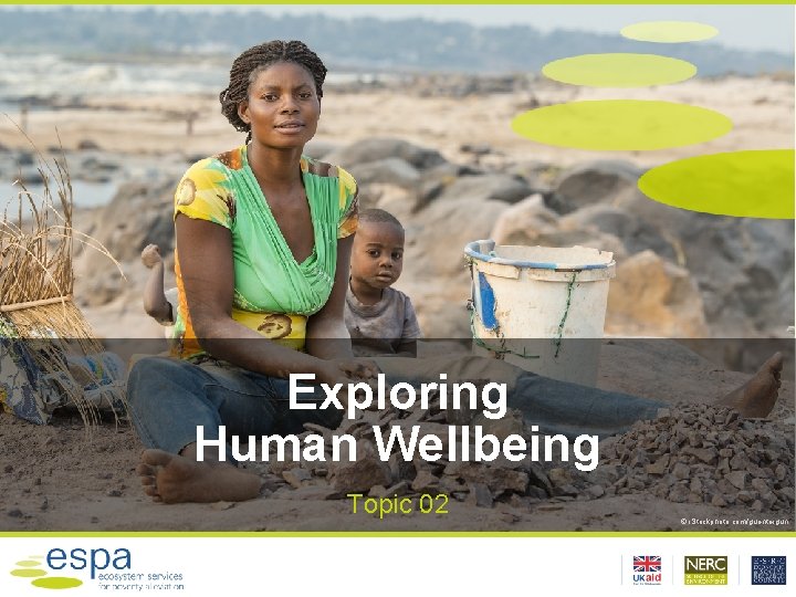 Exploring Human Wellbeing Topic 02 © i. Stockphoto. com/guenterguni 