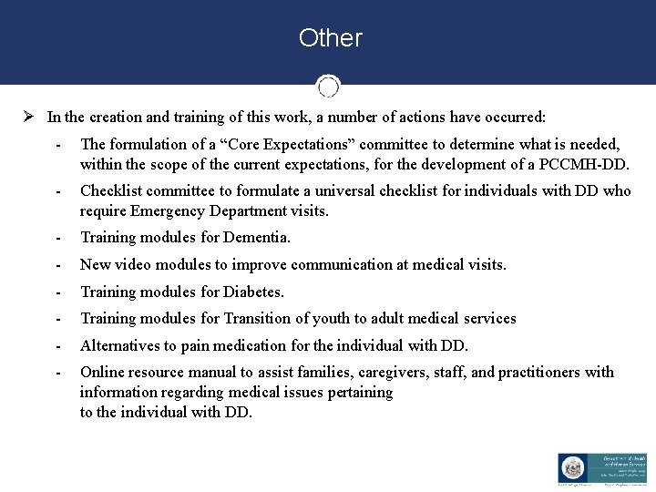 Other Ø In the creation and training of this work, a number of actions Other Ø In the creation and training of this work, a number of actions