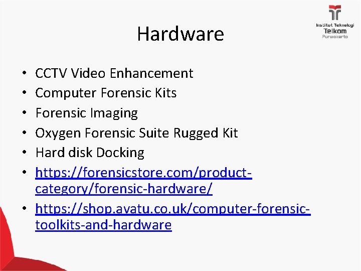 Hardware CCTV Video Enhancement Computer Forensic Kits Forensic Imaging Oxygen Forensic Suite Rugged Kit
