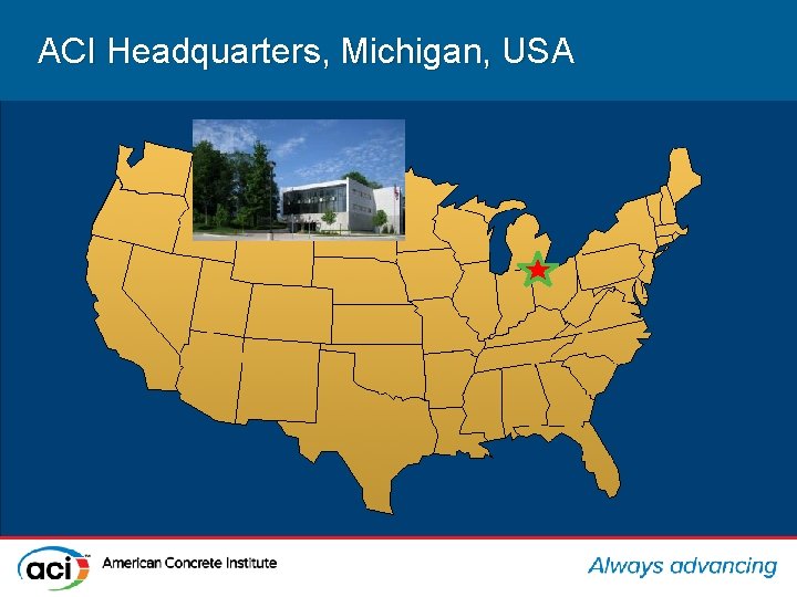 ACI Headquarters, Michigan, USA 