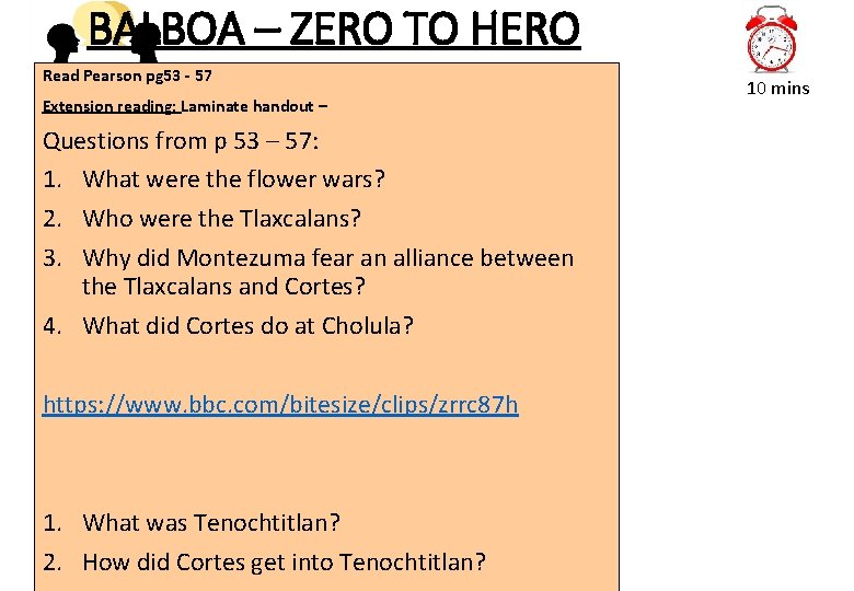 BALBOA – ZERO TO HERO Read Pearson pg 53 - 57 Extension reading: Laminate BALBOA – ZERO TO HERO Read Pearson pg 53 - 57 Extension reading: Laminate
