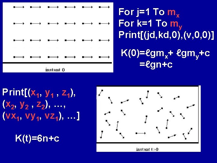 For j=1 To mx For k=1 To my Print[(jd, kd, 0), (v, 0, 0)]