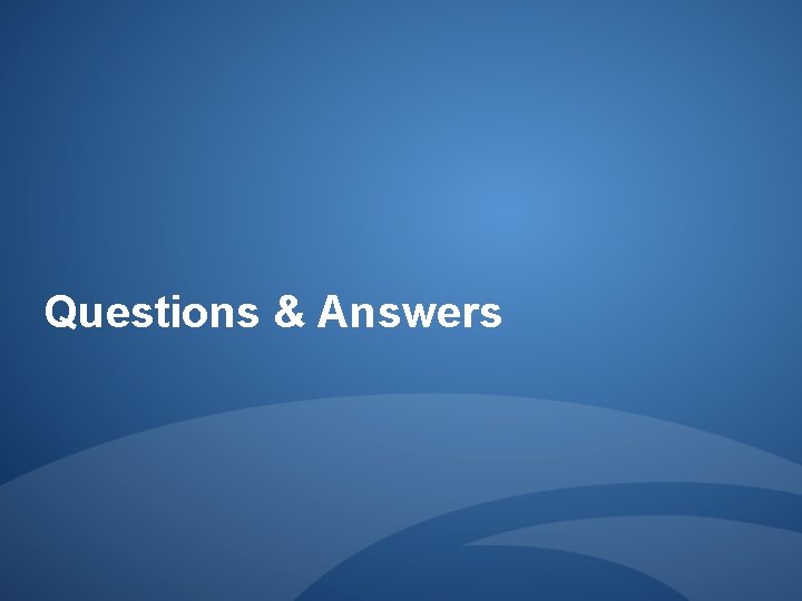 Questions & Answers 