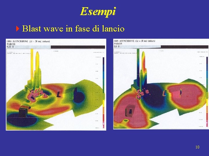 Esempi 4 Blast wave in fase di lancio 10 
