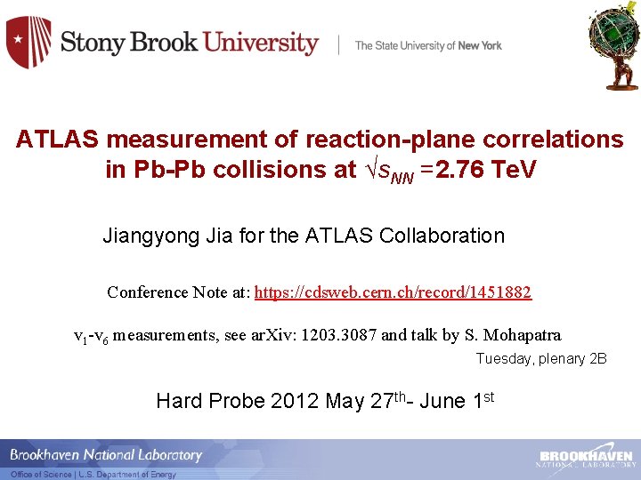 ATLAS measurement of reaction-plane correlations in Pb-Pb collisions at √s. NN =2. 76 Te.