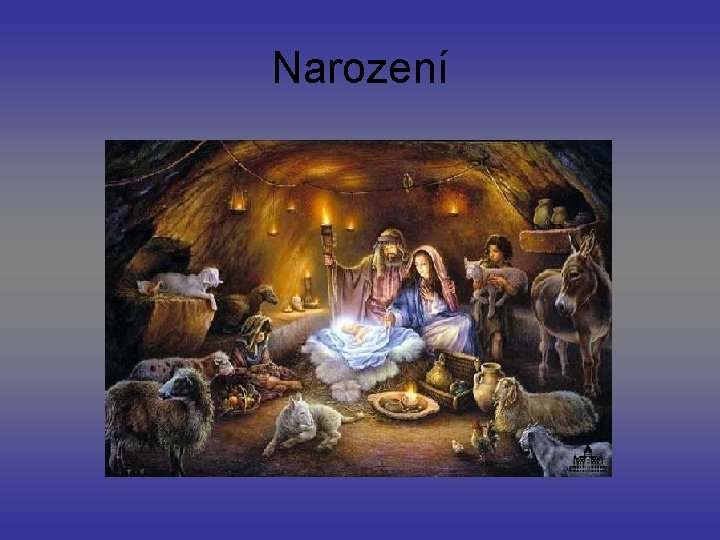 Narození 