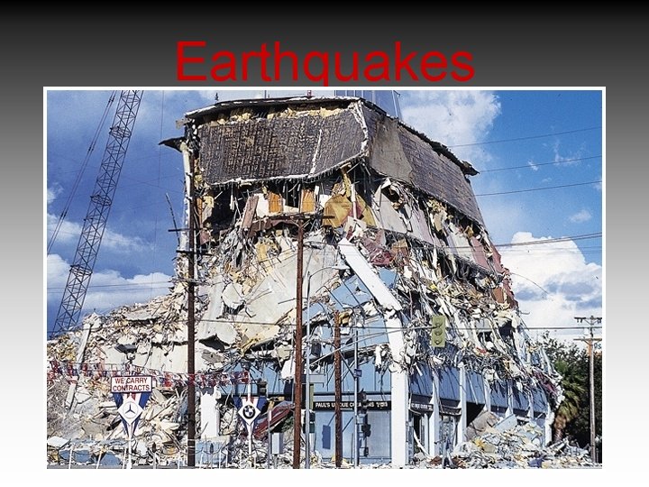 Earthquakes 