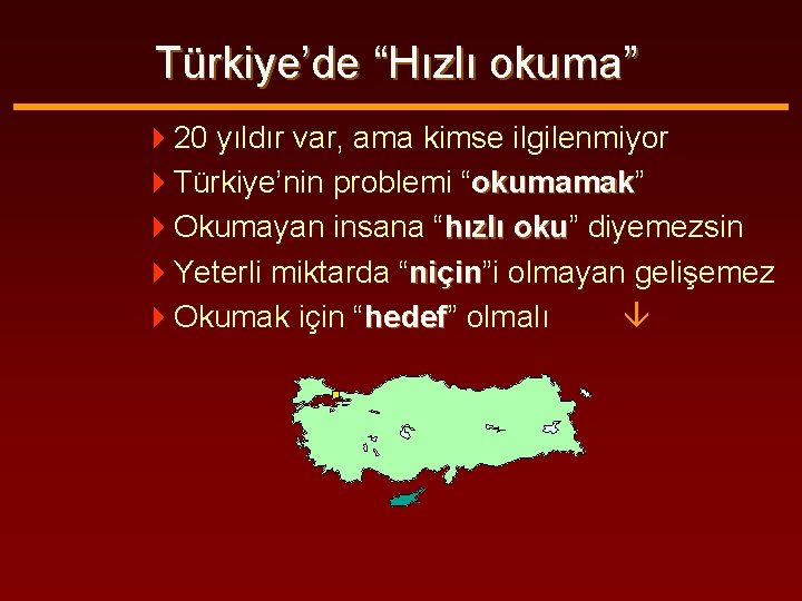 Türkiye’de “Hızlı okuma” 420 yıldır var, ama kimse ilgilenmiyor 4 Türkiye’nin problemi “okumamak” okumamak