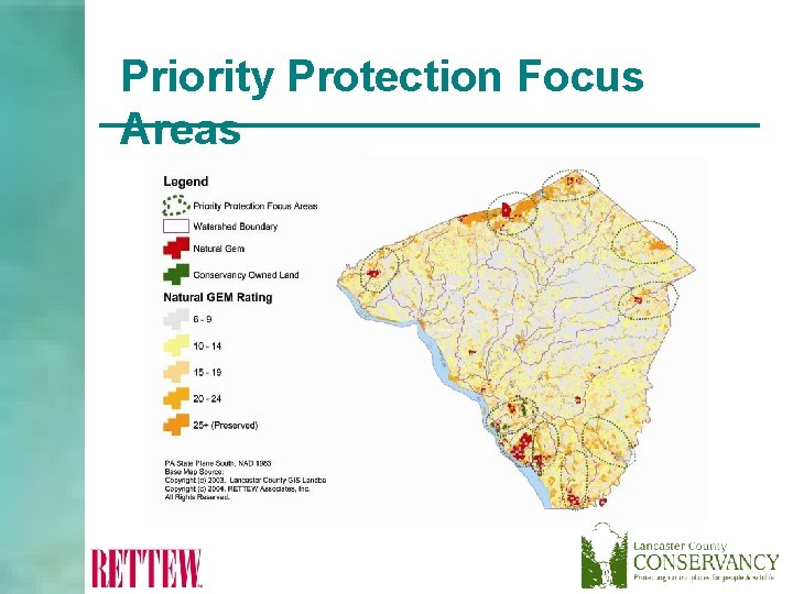 Priority Protection Focus Areas 