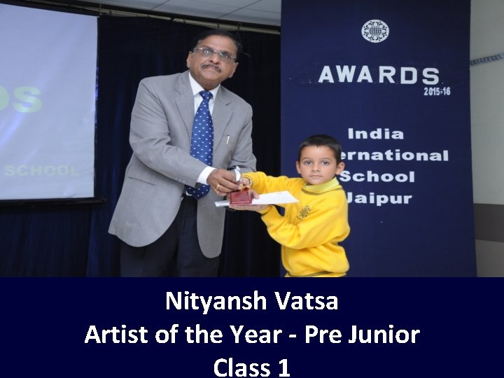 Nityansh Vatsa Artist of the Year - Pre Junior Class 1 