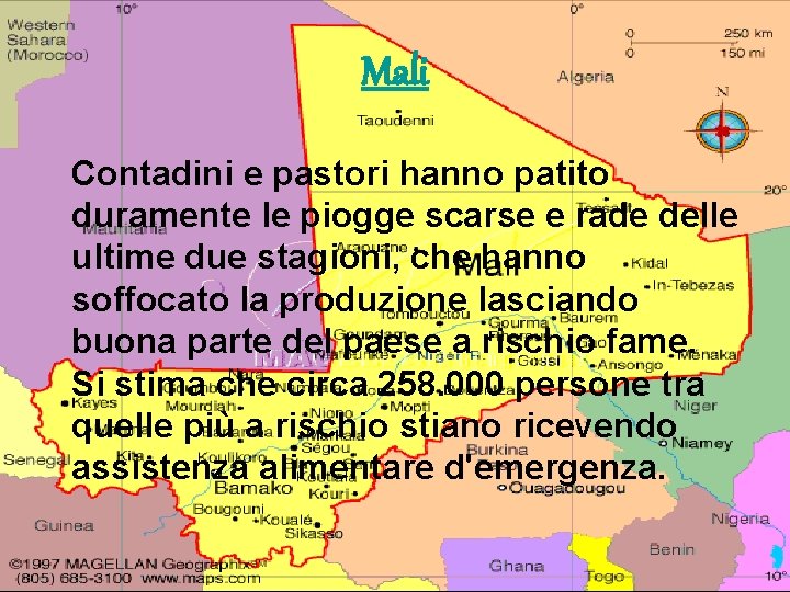 Mali Contadini e pastori hanno patito duramente le piogge scarse e rade delle ultime