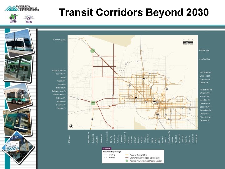 Transit Corridors Beyond 2030 