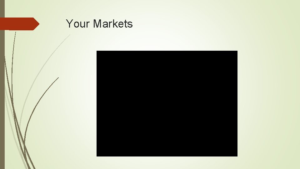 Your Markets Your Markets