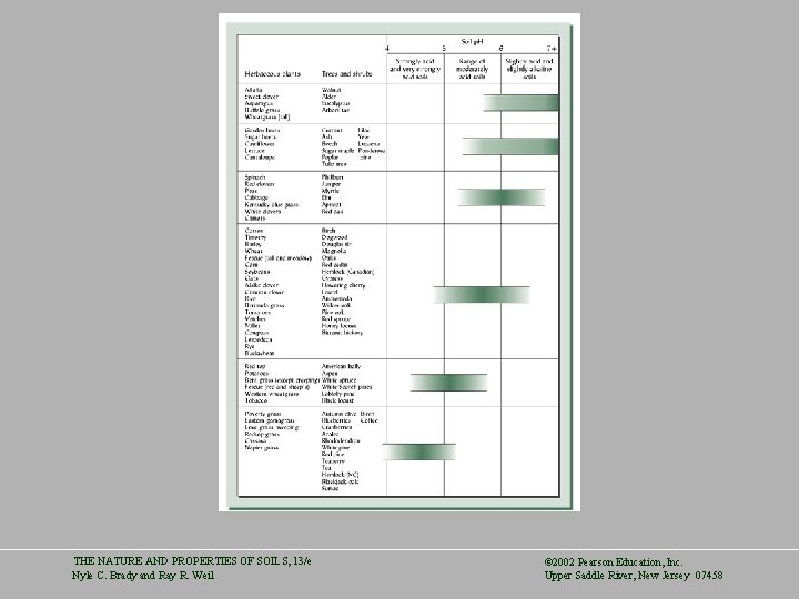 THE NATURE AND PROPERTIES OF SOILS, 13/e Nyle C. Brady and Ray R. Weil