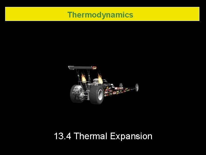 Thermodynamics 13. 4 Thermal Expansion 