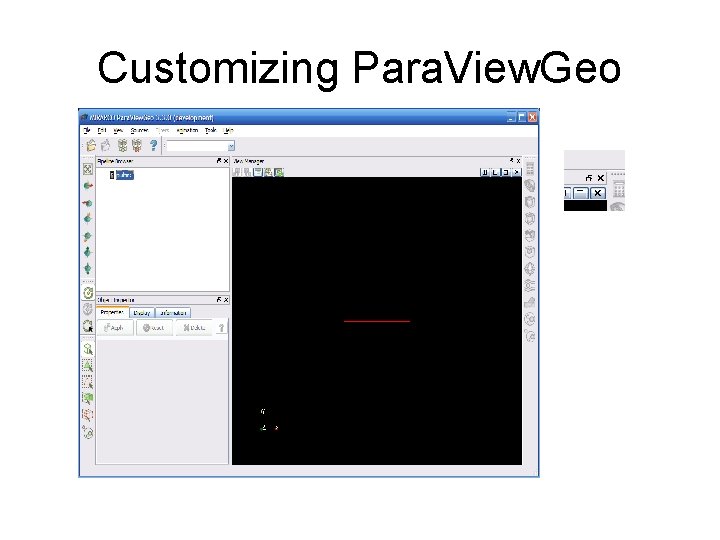 Customizing Para. View. Geo 