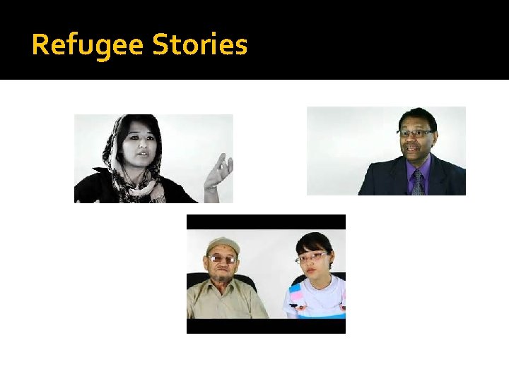 Refugee Stories 