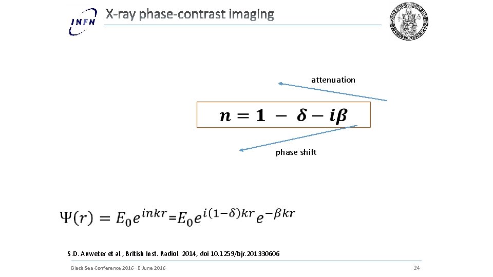 attenuation phase shift S. D. Auweter et al. , British Inst. Radiol. 2014, doi