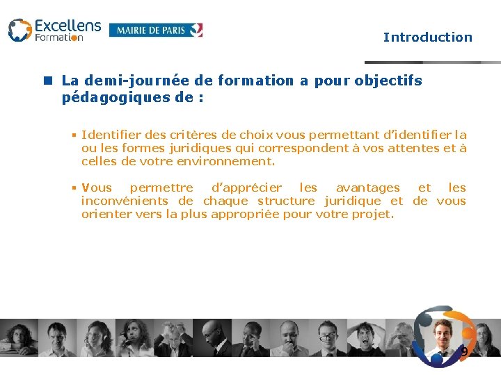 Introduction La demi-journée de formation a pour objectifs pédagogiques de : § Identifier des