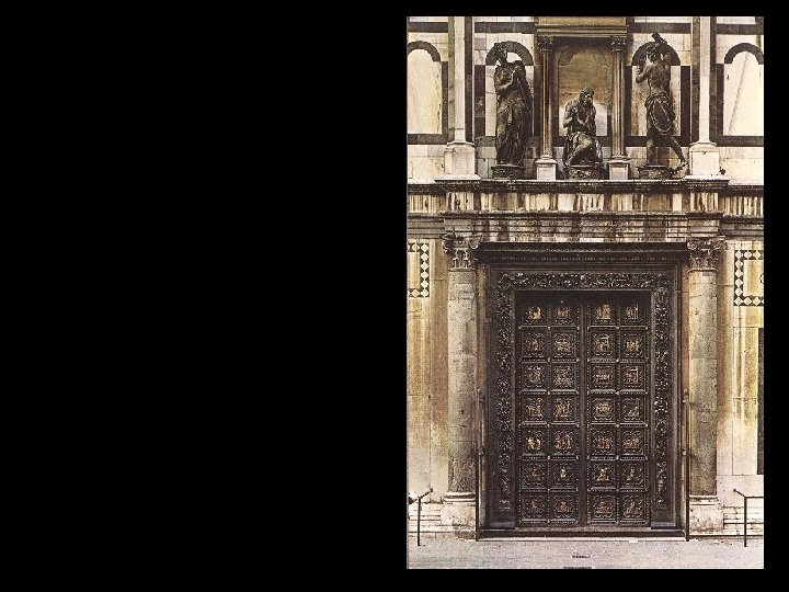 Andrea Pisano, Florencie baptisterium, jižní portál 1330 -1336 