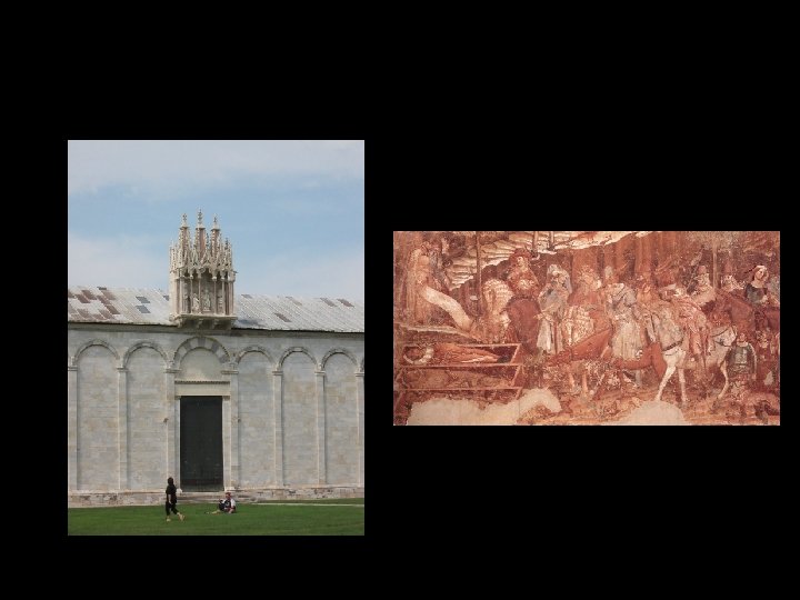 Buonamico Buffalmaco Fresky v Campo Santo, Pisa, kolem r. 1338 