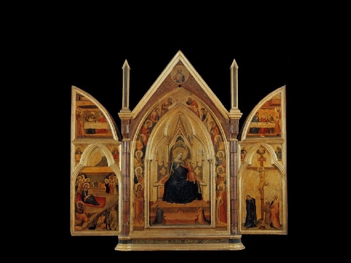 Bernardo Daddi Triptych z Loggia del Bigallo, Florencie, kolem r. 1333 