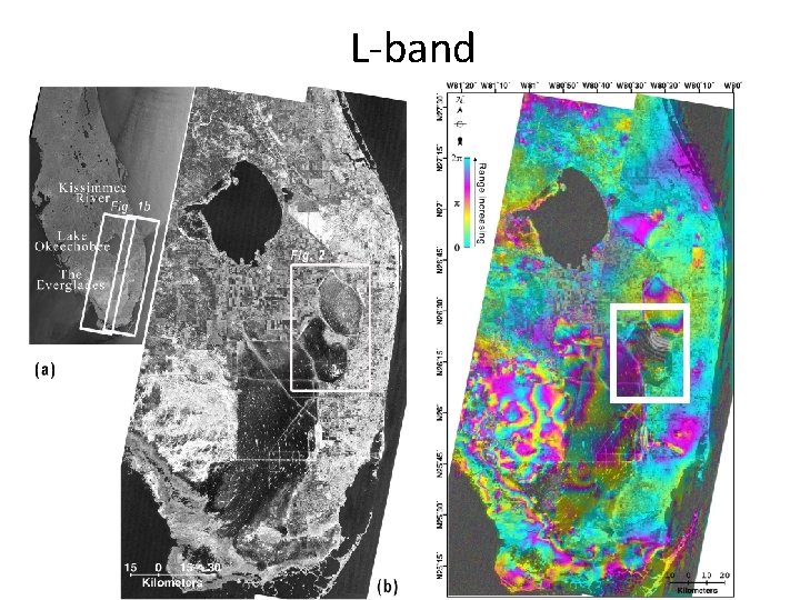 L-band Data: JERS-1 L-band (l = 24 cm) Area: 225 km x 75 km