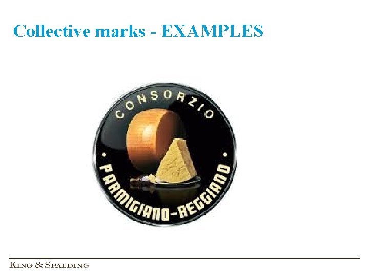 Collective marks - EXAMPLES 