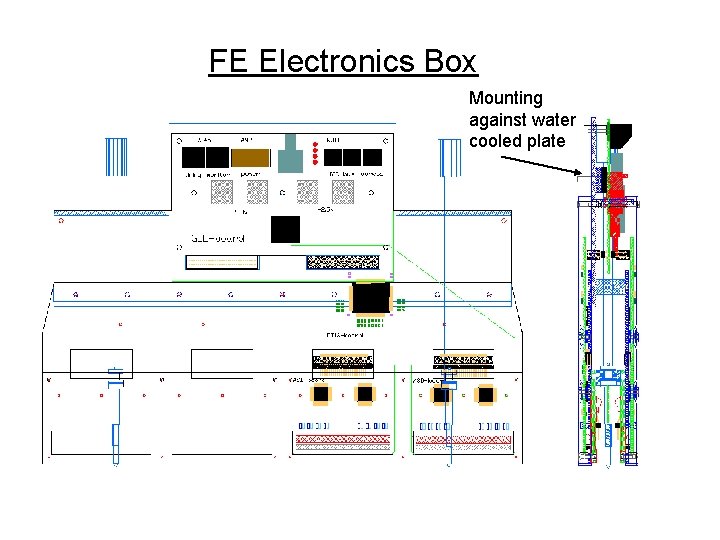 FE Electronics Box Mounting against water cooled plate 