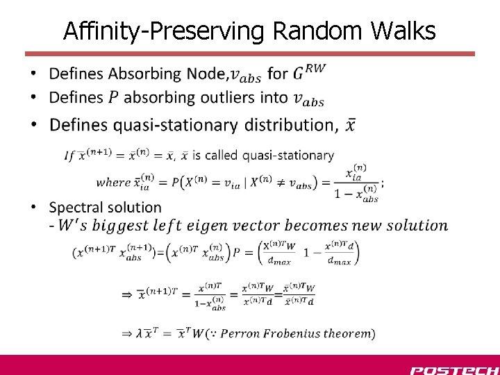 Affinity-Preserving Random Walks • 