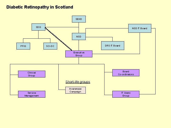 Diabetic Retinopathy in Scotland SEHD SDG NSD IT Board NSD PFIG DRS IT Board