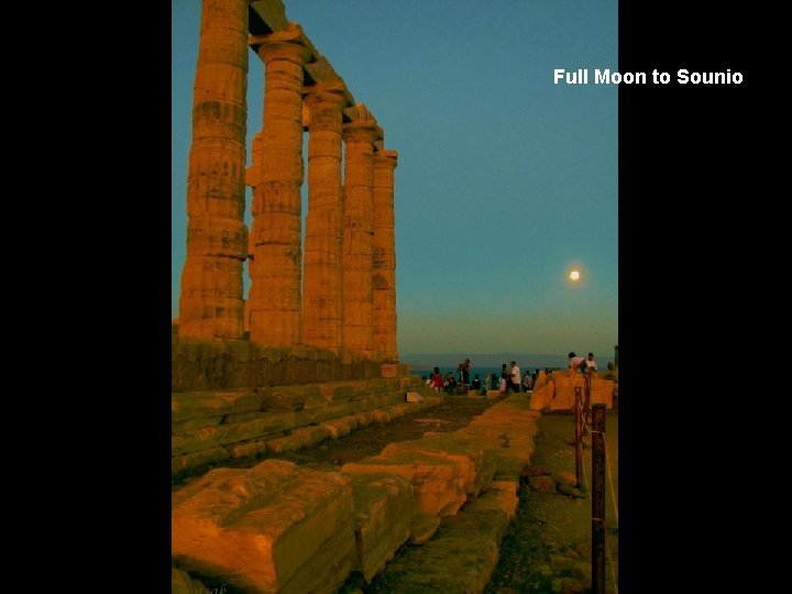 Full Moon to Sounio 