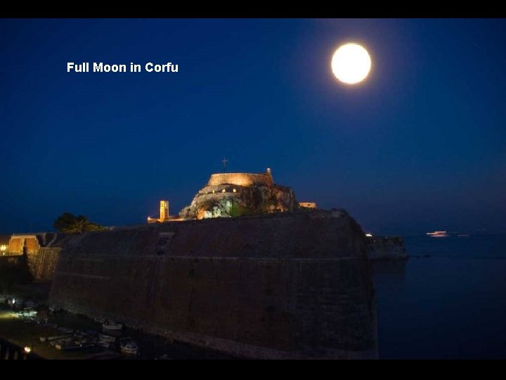 Full Moon in Corfu 