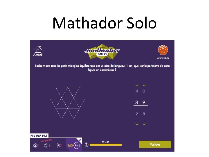 Mathador Solo 