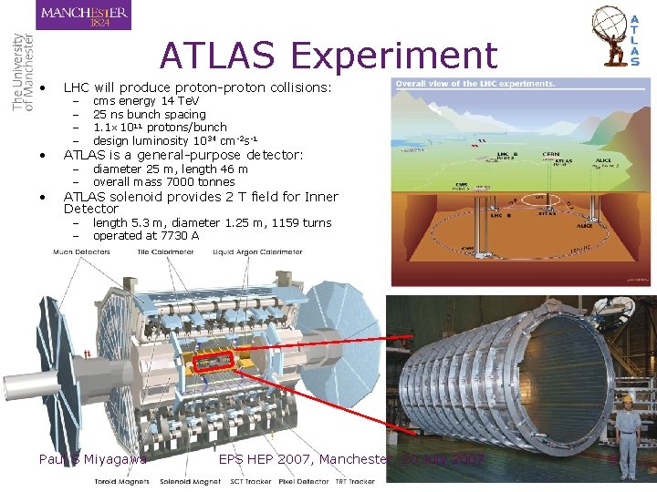 ATLAS Experiment • LHC will produce proton-proton collisions: • ATLAS is a general-purpose detector: ATLAS Experiment • LHC will produce proton-proton collisions: • ATLAS is a general-purpose detector: