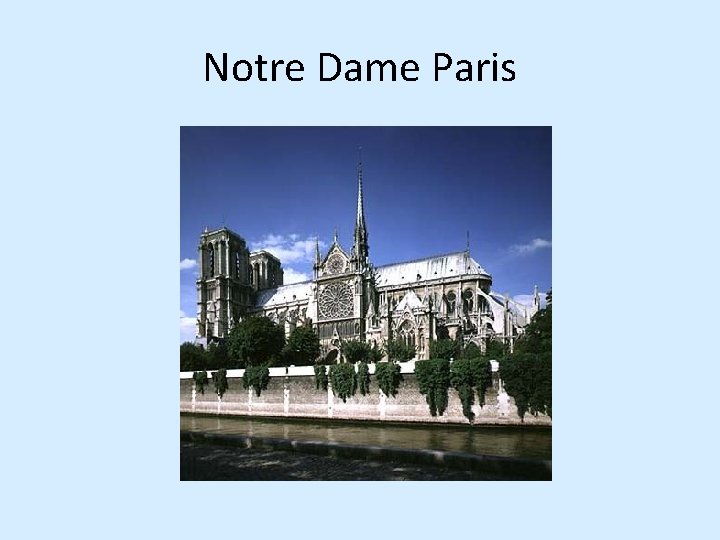 Notre Dame Paris 