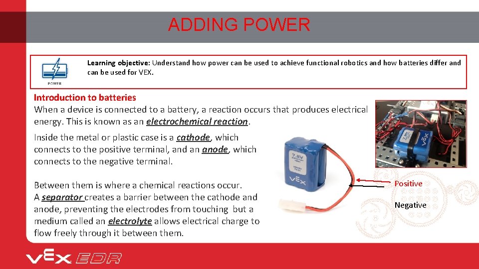 Project Overview Introduction Frame Build Motion Power Control