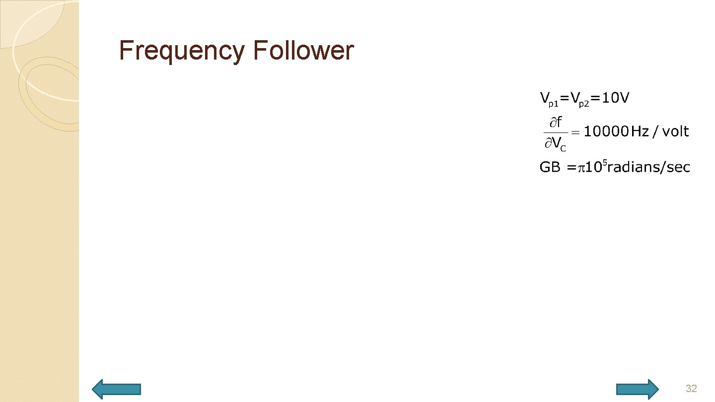 Frequency Follower 32 